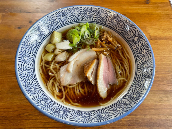 「鴨中華そば 松」@ラーメンキッチン 元氣の写真