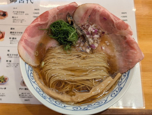 「にぼ」@麺通処 日加月の写真