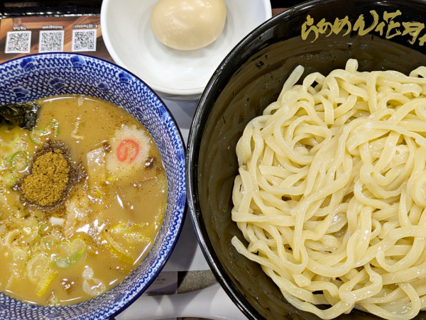 「濃厚魚介豚骨つけめん頑者（並）＋味玉」@らあめん花月嵐 青山キラー通り店の写真