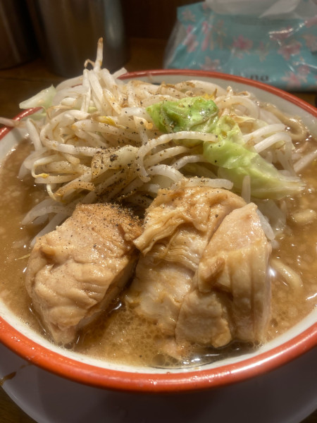 「ラーメン小950」@らーめんバリ男 大門店の写真