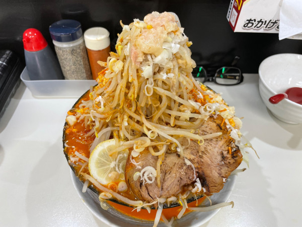 「辛味噌ラーメン 野菜多め」@ラーメン 富次郎 堀町店の写真