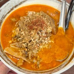 【期間限定】担々麺¥1,100＋ザーチャー丼¥390