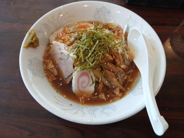 「冷やしラーメン 950円」@再光軒 足立入谷店の写真