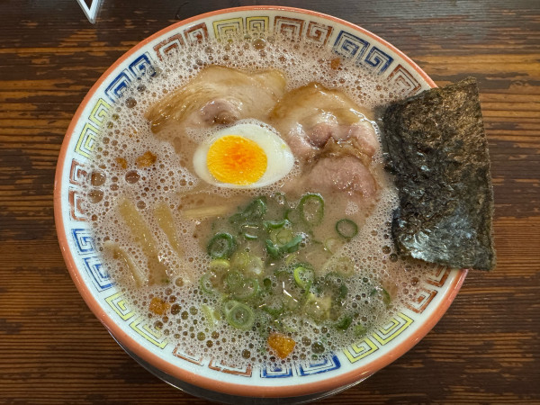 「昔ラーメン　880円」@大砲ラーメン 本店の写真