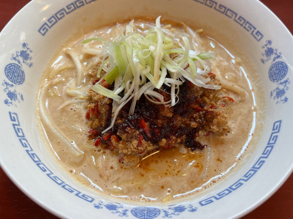 「担々麺 赤」@大丈夫屋紅蘭亭の写真