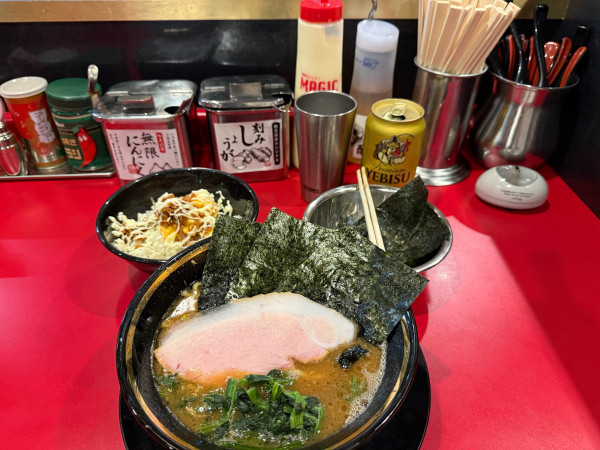 「家系ラーメン」@王道家直系我道家 OSAKAの写真