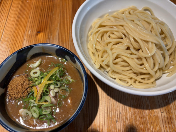「にぼにぼつけ麺1050円」@麺匠 克味の写真
