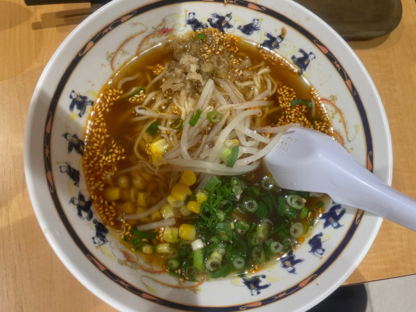 「醤油担々麺」@御座候 FESTA店の写真