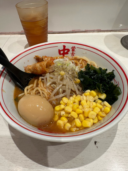 「冷冷味噌ラーメン」@蒙古タンメン 中本 高田馬場店の写真