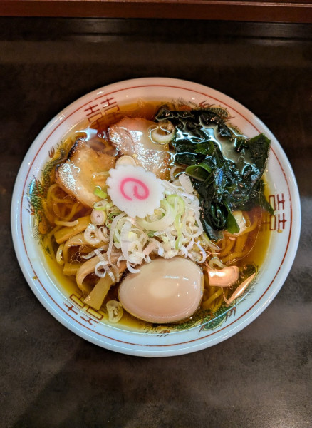 「海の家で食べたしょっぱいらーめん」@中華そば 春ちゃんの写真