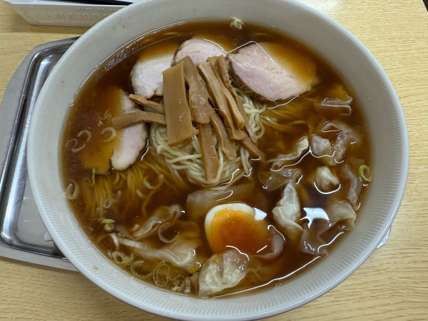 「チャーシューワンタン麺大盛」@一ノ割大勝軒の写真