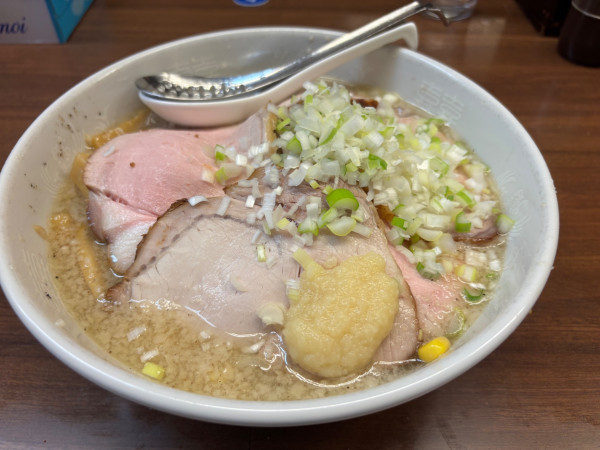 「チャーシューメン+ニンニク+メンマ+ネギ」@ラーメン一番の写真