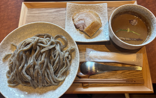 「御影つけめん（中）」@手打式特級多加水 御影麺 鏑矢の写真