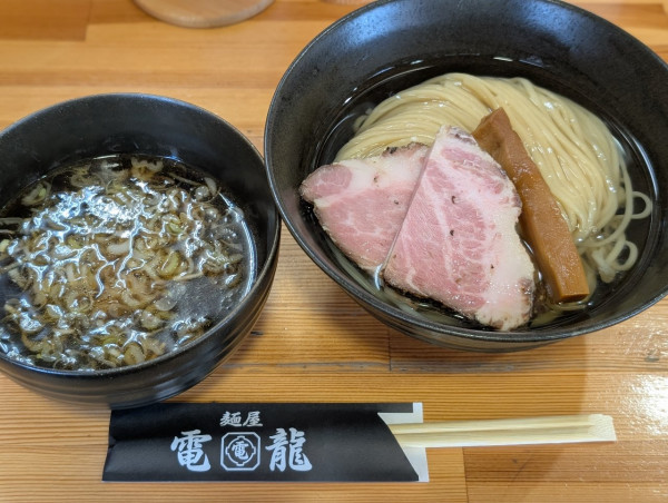 「ざるらーめん並」@麺屋電龍の写真