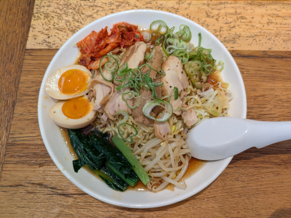 「冷やし中華（夏限定）：950円」@上野ラーメン ハラールの写真