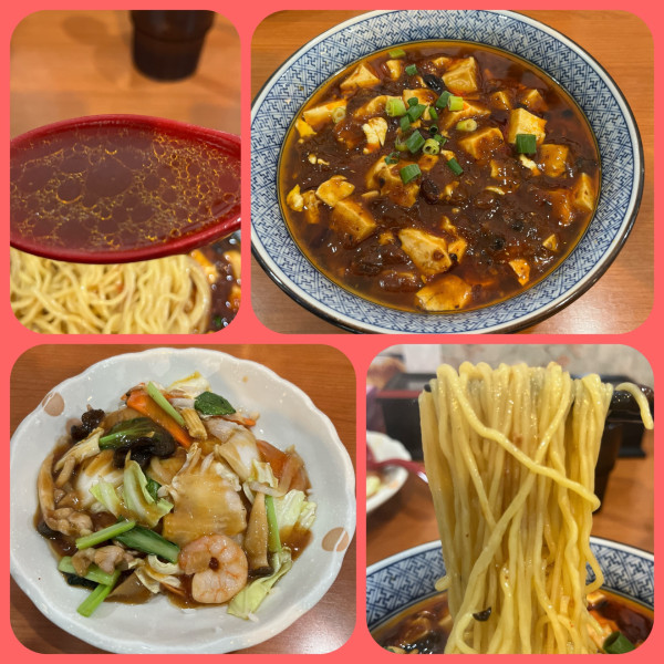 「麻婆ラーメン＋中華飯￥900」@台湾料理 百味鮮の写真