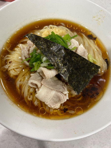 「【限定】冷やし醤油らぁ麺　１３００円」@ラーメン星印の写真