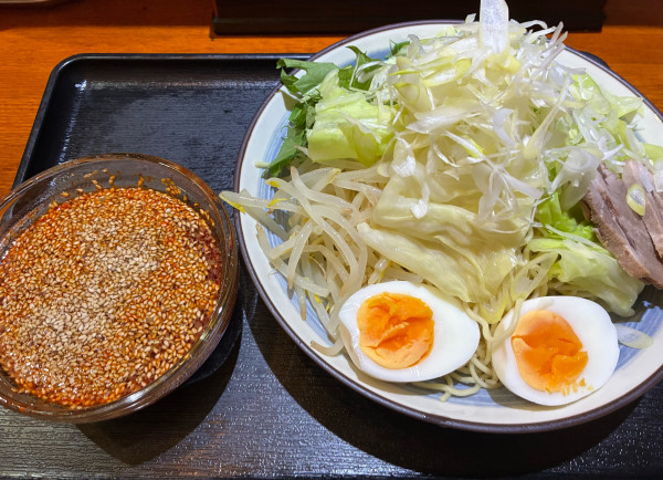 「元祖広島流つけ麺大　1200円」@広島流つけ麺 からまるの写真