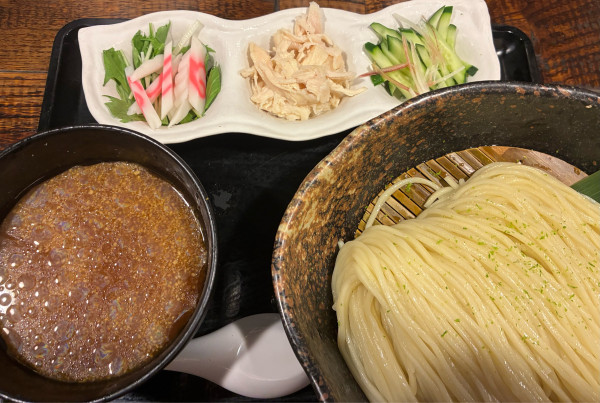 「柚子冷やしつけ麺　1080円」@三ツ矢堂製麺 池袋サンシャイン60通り店の写真