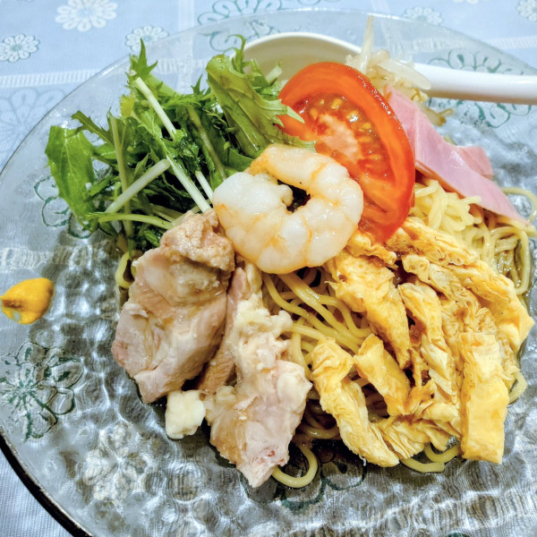 「冷やし中華」@中国料理 東方餐廳 大門店の写真