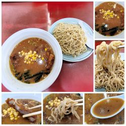 味噌ロースつけ麺(大盛)　1400円