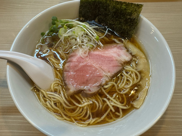 「香味中華そば」@麺屋 鶯 uguisuの写真