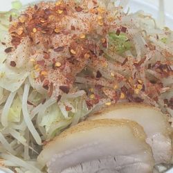 ラーメン小（ヤサイマシマシ アブラマシマシ）