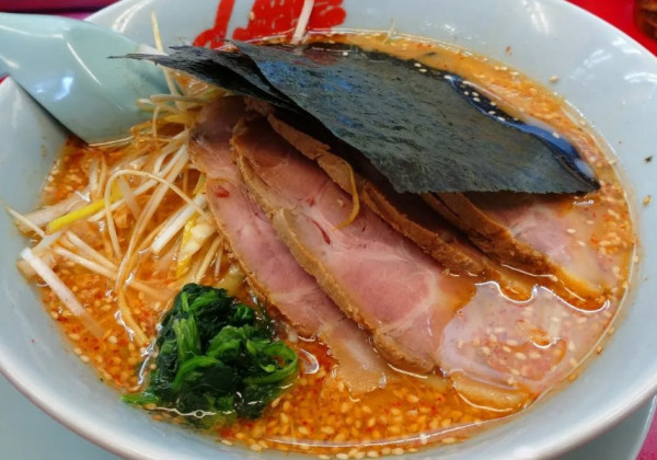 「特製味噌ネギチャーシュー麺」@ラーメン山岡家 東広島店の写真
