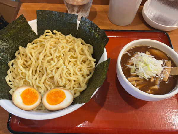 「つけ麺 味玉 のり」@めん 和正の写真