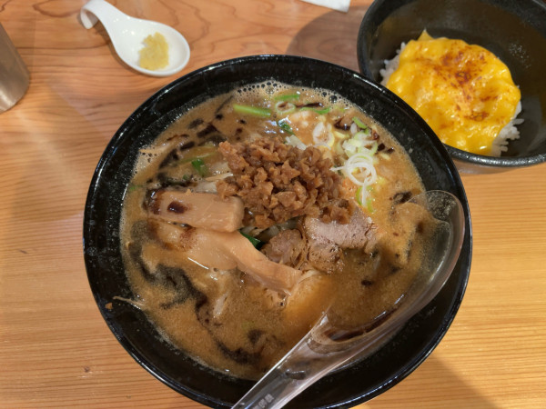 「ニンニク焼味噌ラーメン」@味噌Ramen Factory ReNgeの写真