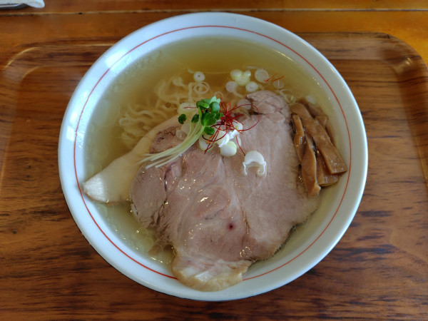 「しおらーめん950円（夏季限定）」@玖の写真