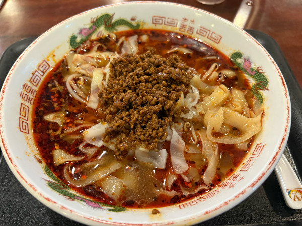 「酸辣刀削麺890円」@XI’AN 刀削麺 筑波大学店の写真