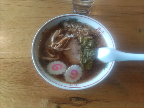 「手打中華そば」@のんきやの写真