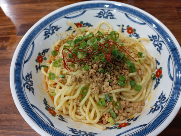 「ハートランド・中瓶+汁なし担々麺(¥500+650)」@無冠 阿佐ヶ谷の写真