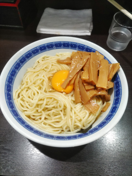 「塩油そば　並　メンマ」@中華そば べんてんの写真