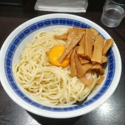塩油そば　並　メンマ