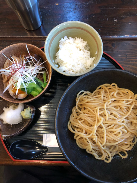 「まぐろ油そば」@Dining Bar さかいの写真