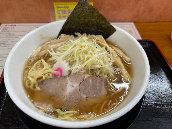 「ネギしょうゆらぁめん950円」@らぁめん人徳の写真