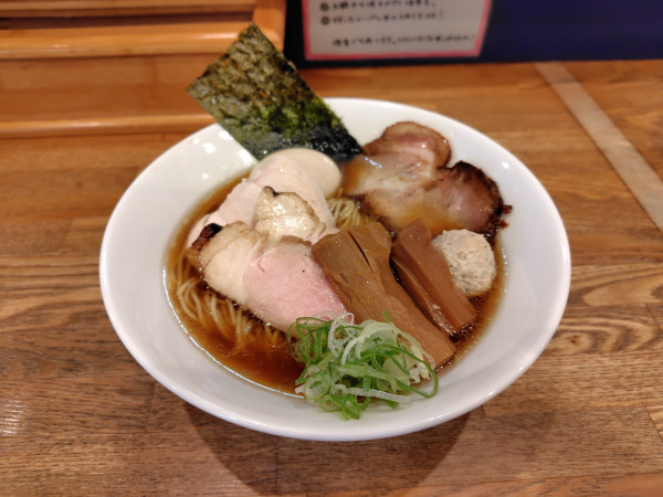 「特製地鶏醤油¥1300」@自家製麺 純の写真