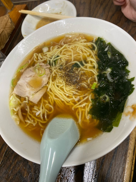 「ラーメン　650」@紅楽の写真