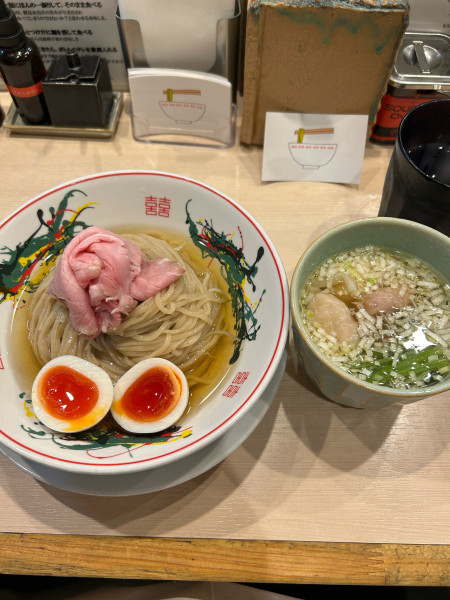「特製鰹昆布水つけ麺」@つけめん金龍の写真
