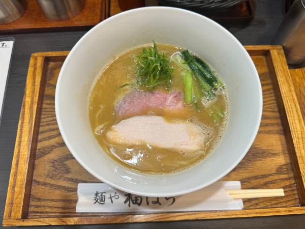 「濃厚魚介らーめん」@麺や 福はらの写真