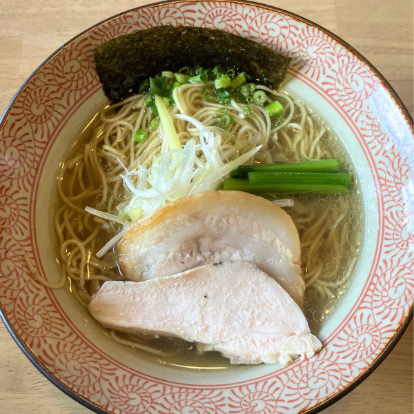 「芳酵鶏蕎麦塩900円」@麺屋いとう 東金店の写真