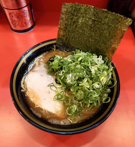 「のり九条ネギラーメン（1050円）」@横濱家系ラーメン 九代目野中家の写真