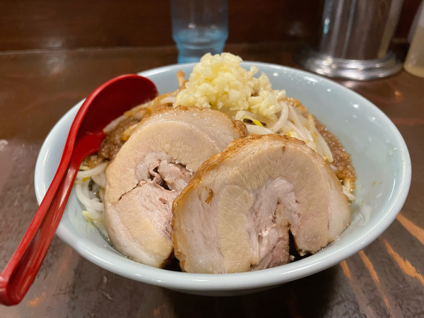 「ジャンクヌードル(小)¥1,000背脂増¥100」@ジャンクヌードル夜の写真