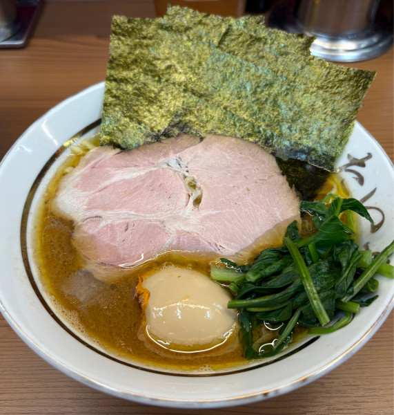 「ラーメン＋味玉＋小ライス」@麺家 たいせいの写真