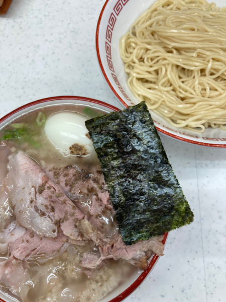 「つけ中華、こってり」@マルショーラーメン 中野店の写真