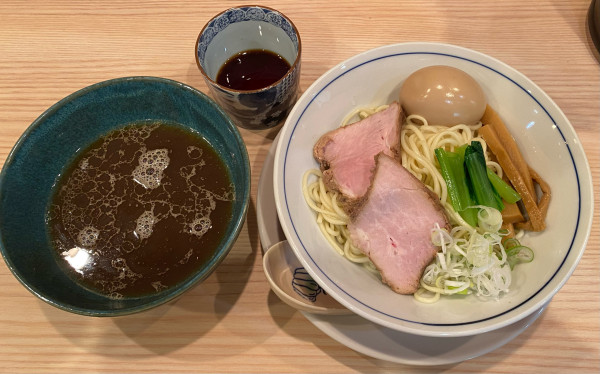 「つけそば醤油 味付け玉子 Beer おつまみ」@らーめん3000の写真