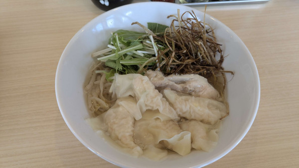 「塩らーめん＋ワンタン」@まめまるの写真