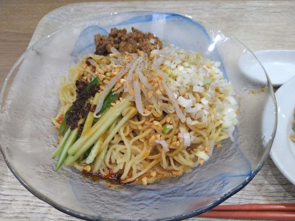「紅油冷やし坦々麺」@大阪王将 イオンモール四條畷の写真